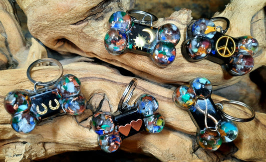 Calming Dog Charms EMF Protection Dog Bone over 25 pounds