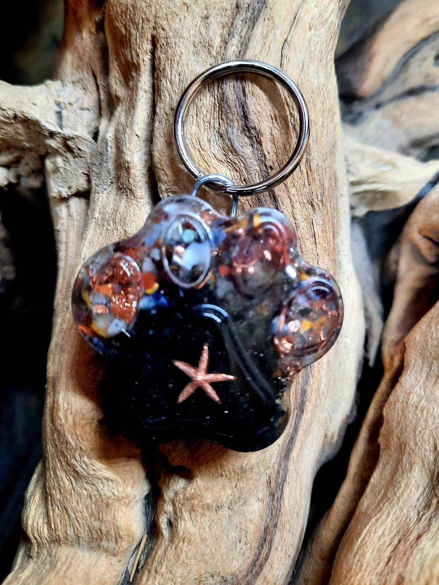 Calming Dog Charms EMF Protection Paw Print over 25 pounds