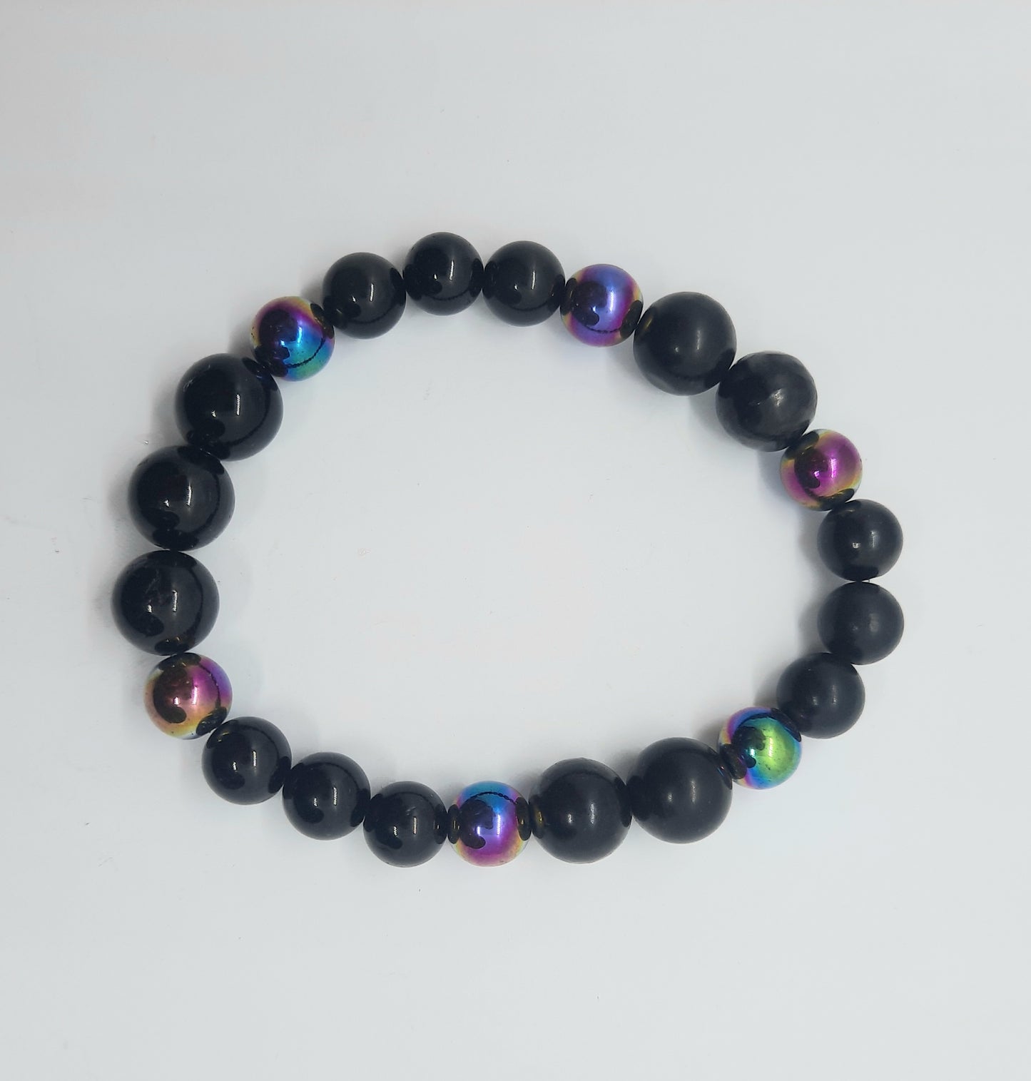 Power Bracelets - Shungite Hematite Black Tourmaline Copper EMF Protection