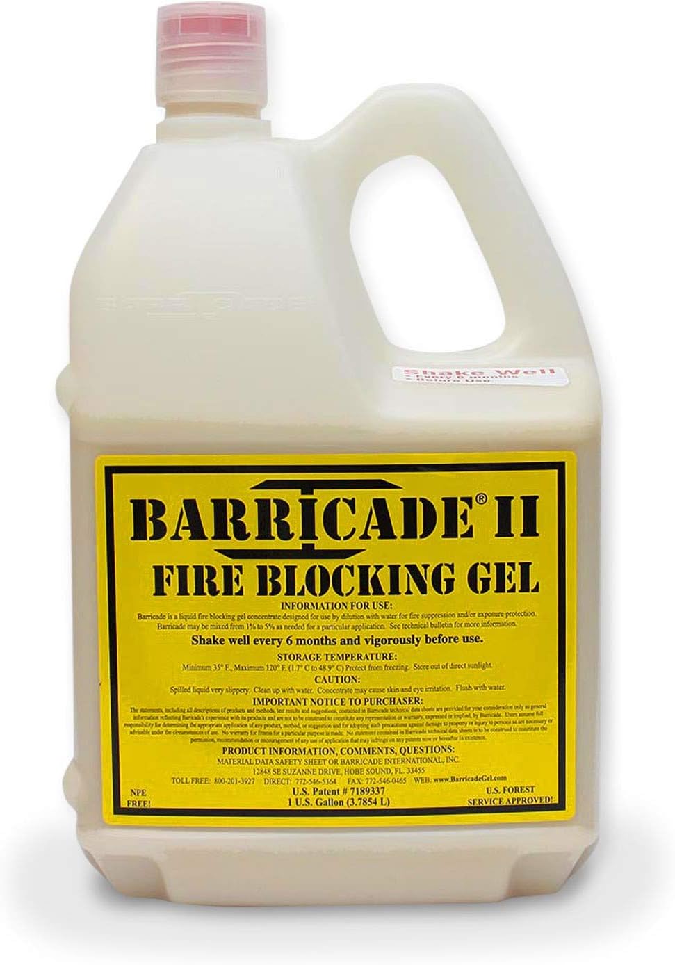 Barricade II Gel - USFS Approved 1 Gallon Jug